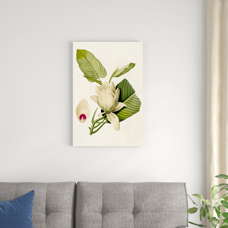 Fleurs de magnolia II, H 30 po x l 20 po x P 1,25 po