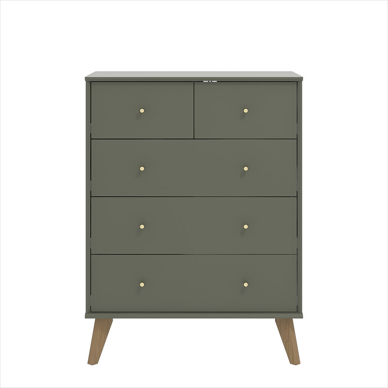Storage Duo Bedroom Set, Kale Green