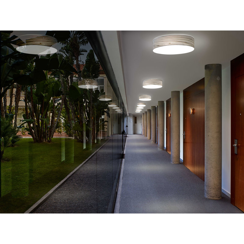 Gea Wall & Ceiling Sconce - Small - DIMTRIAC LED - Sea Blue Shade, Sea Blue, 7.9" H x 7.9" W x 3.7" D