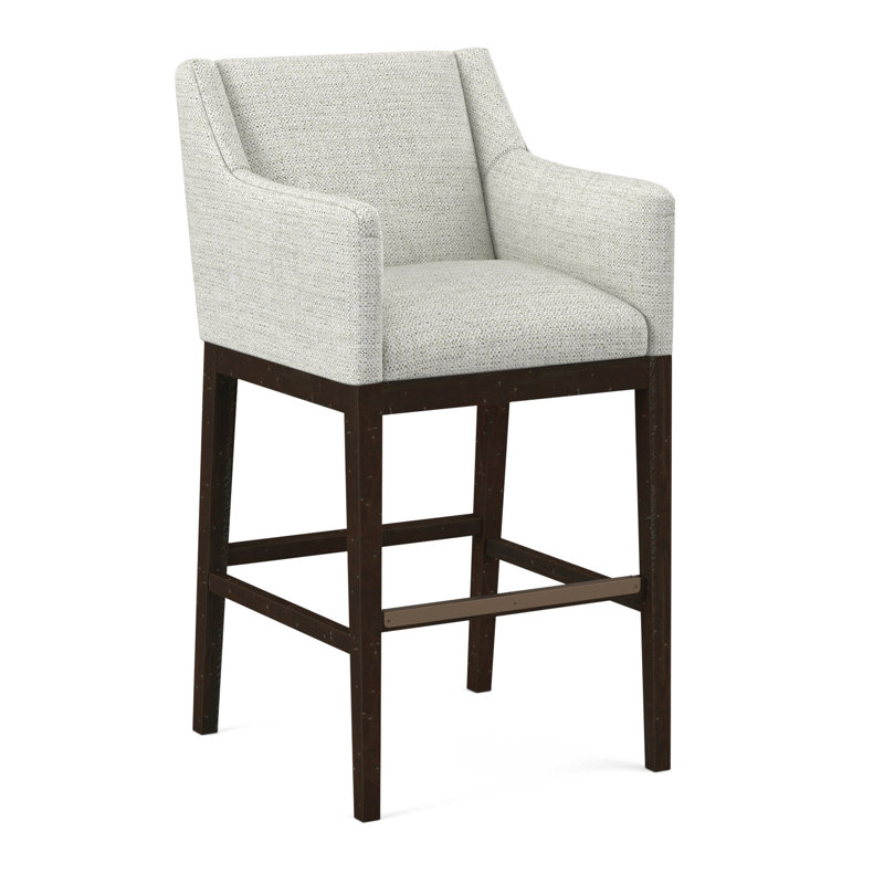Upholstered Stool, 61703-88, Black