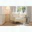Chaise d'appoint moderne en velours avec structure et coussin en fer-120922551