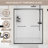 56-60 " W X 72" H Aluminum Frame Double Sliding Shower Door | 1/4 Inch Tempered Glass With Explosion Proof Film | Stainless Steel Handle | Gun Ash-121159102
