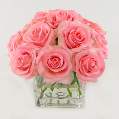 Rose Arrangement in Vase