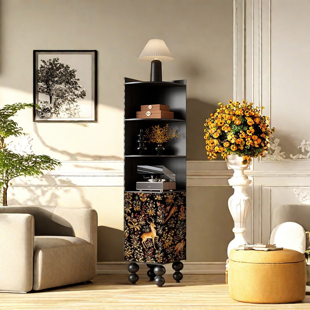 Atta Avenue Modern Retro Style Bookcase Wayfair Canada