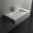 ADM Bathroom 17.6'' Resin Square Bathroom Sink-64589990
