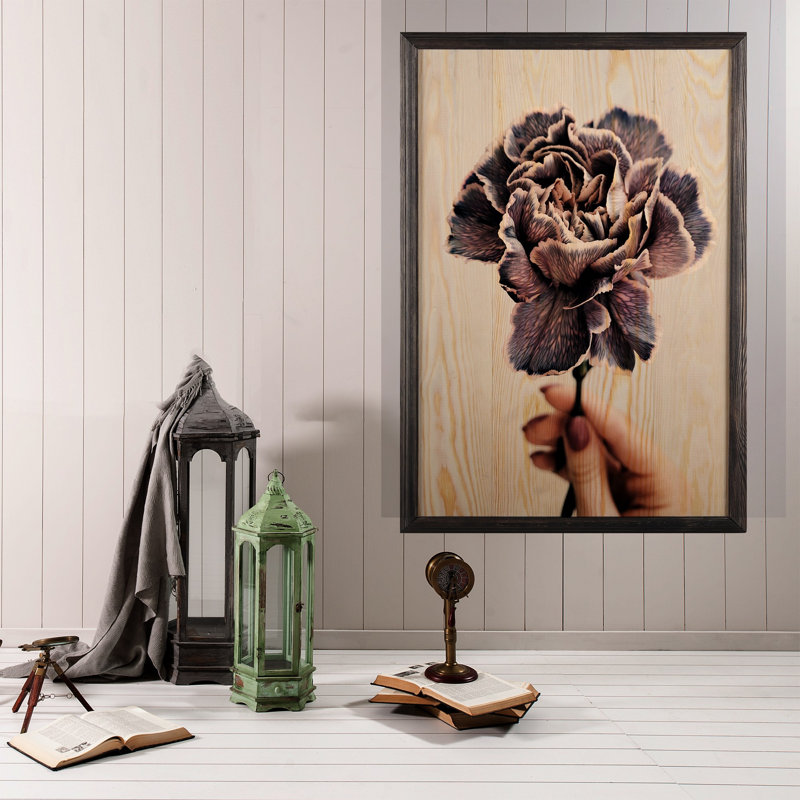 Anonymous - Single Picture Frame Painting on Wood, 70cm H x 50cm W x 1.5cm D
