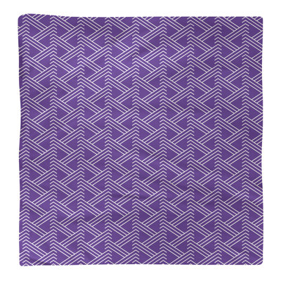 Serviette de table en coton Zig Zag