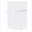 (Blanc) Réfrigérateur compact de bureau à domicile, mini-réfrigérateur