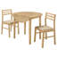Ensemble de table de salle à manger 3 pièces Curwensville-1999907484