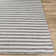 Ellie Indoor & Outdoor Boho Striped Rug Grey/White