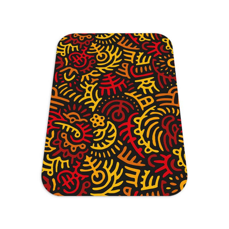 Nakhya Hard Floor Rectangular Chair Mat, 70 x 100cm