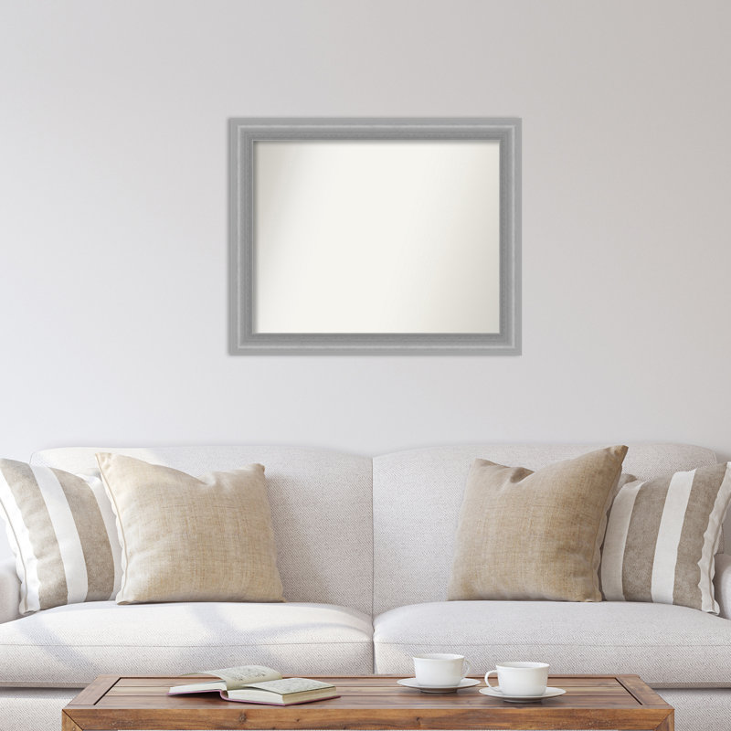 Miroir d'appoint mural en plastique, H 26,5 po x l 32,5 po