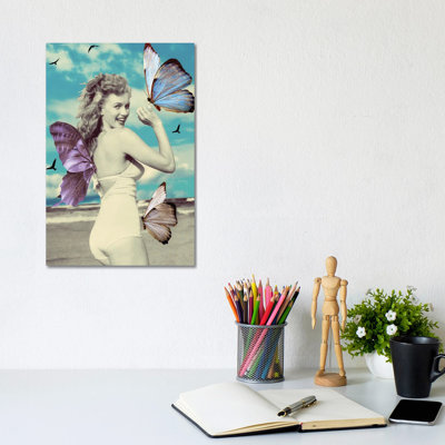 Butterfly Symphony by Kiki C Landon - Wrapped Canvas Print