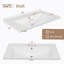 Meuble-lavabo simple 30 po avec plateau en céramique Capellan-1259341268