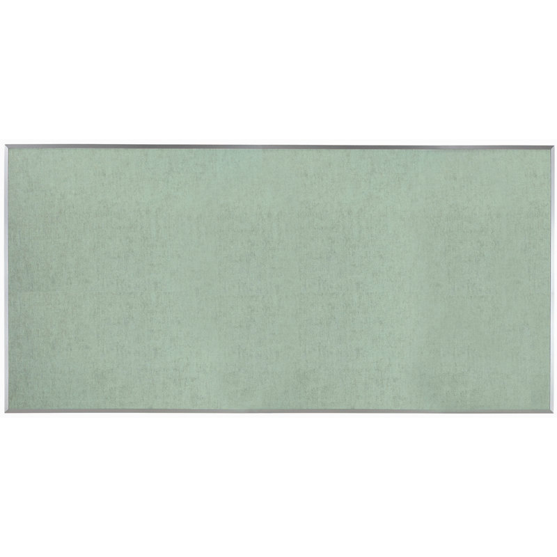 Tableau d'affichage mural en toile de jute, 36 po x 48 po, Vert