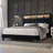 Fording Upholstered Bookcase Storage Bed-513822673-513822676