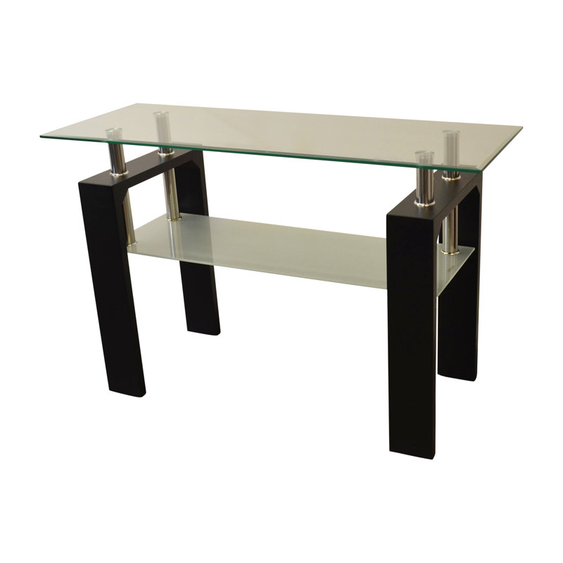 Console 43,15 po Kirkpatrick, Marron foncé
