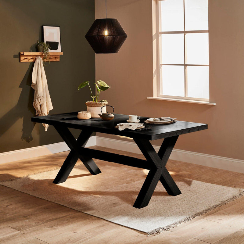 Gracela Dining Table, Black