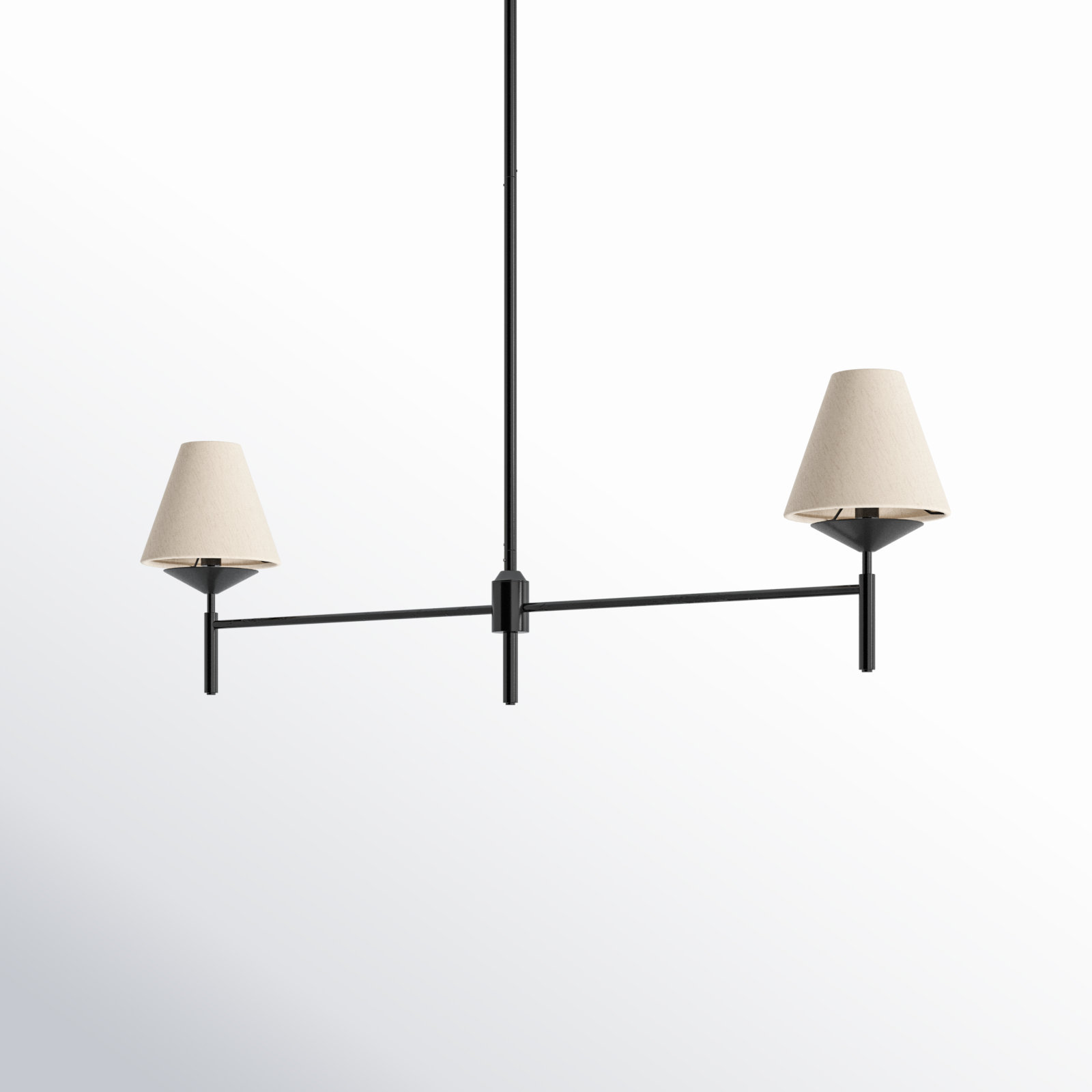 Jianna 2 - Light Metal Linear Chandelier