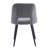 Jonko Modern Comfy Beige Teddy Fabric Upholstered Metal Legs Dining Accent Side Chair Set of 4-75142838