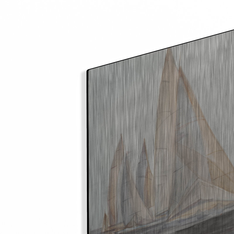 «Plein Air Voiliers II» par Ethan Harper, H 16 po x l 12 po