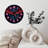 Dolphin Mosaic Clock