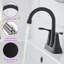 Centerset 2-handle Bathroom Faucet with Drain Assembly-94459486