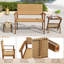 Goddard Solid Wood Outdoor Bench