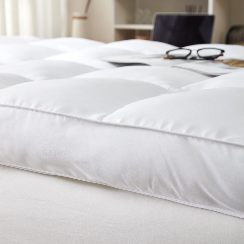 Protège-matelas extra-long en polyester simple