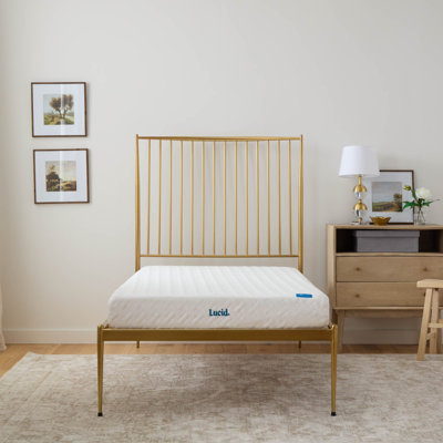 Matelas en mousse viscoélastique de 6 po Lucid SureCool ™ Lucid