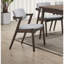 Ensemble de chaises de salle à manger de style Mid-Century 2 pièces