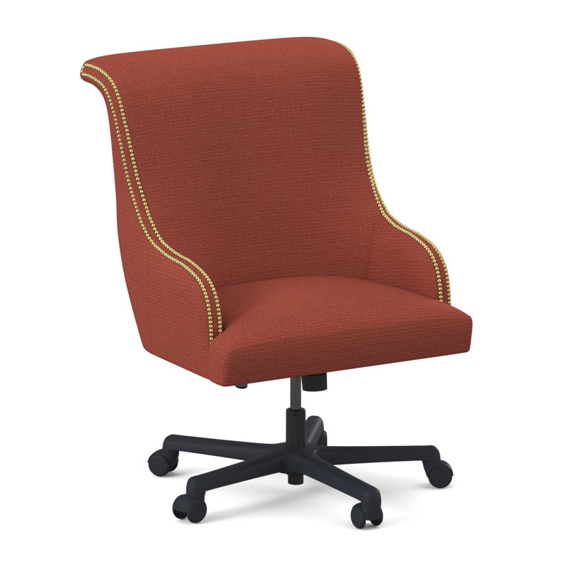Madison Executive Chair, Polished Brass Small, Margaret Uniform