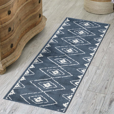 Latitude Run® Vefsna Nikolis Rug Blue
