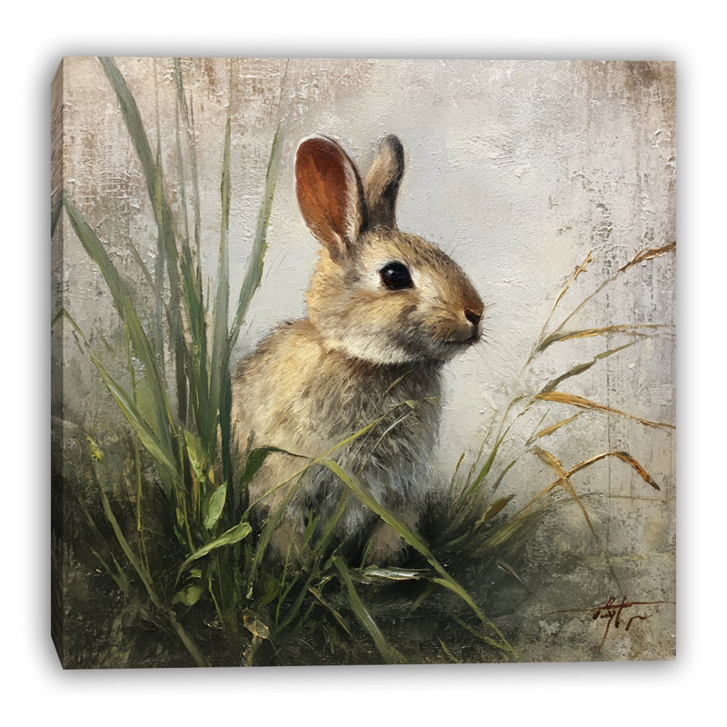 Art mural sur toile Meadow, L 40 po x H 40 po x P 1,5 po