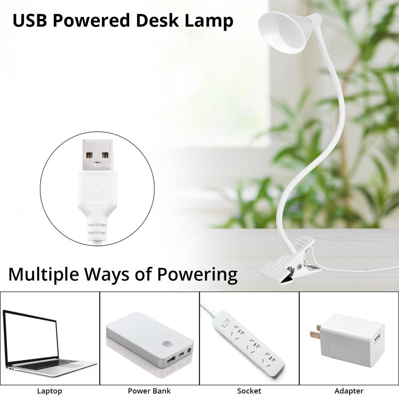 Adayre Desk Lamp, White