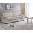 Modern Loveseat With Adjustable Headrests-1102757859