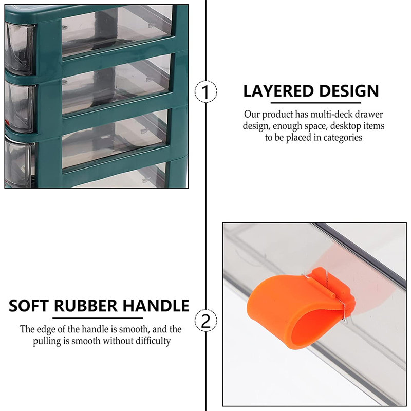 Friley Plastic Makeup Organizer