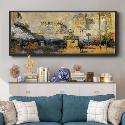 Saint- Framed Canvas