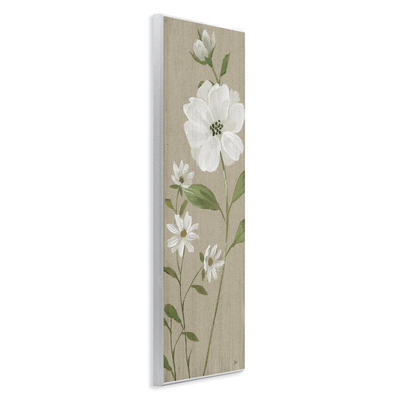 "Coquelicots sur fond beige neutre" par Nan