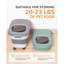 23 lb Contenant alimentaire en silicone avec couvercle à pression-98041786