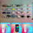 Floating Shoe Display 6-Pack With Remote And App Controls, Music Sync Colour Changing Shoe Shelf For Wall, RGB Colour Changing Levitating Hanging Shoe Rack, Display Your Top Shoes
