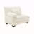27 Sofa LSF W/2 pillows -White