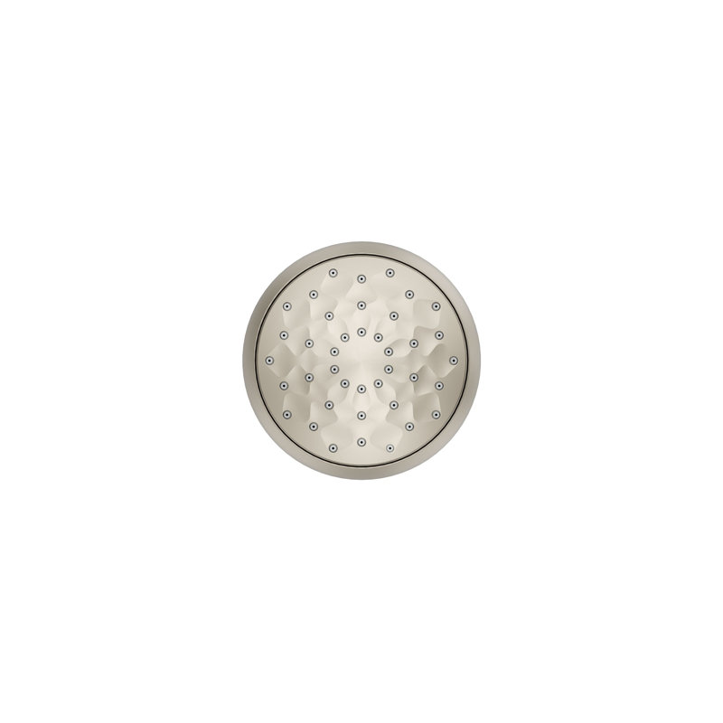 Awaken Single-Function Full Fixed Shower Head, Vibrant Brushed Nickel, 1.75 GPM