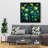 Intense bloom - 36"x36" Framed canvas