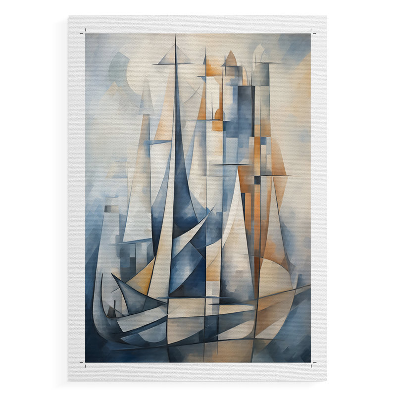 NAUTICAL Series CD XXV - Impression sur toile seulement - NON CADRE, H 27 po x l 18 po