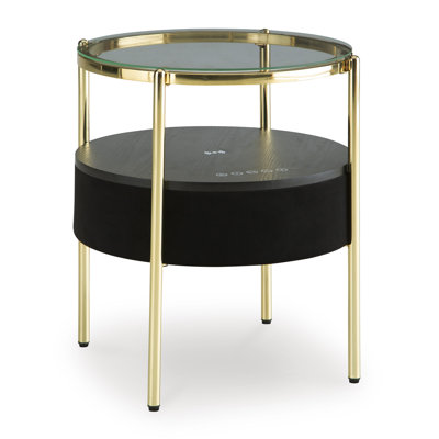 Seishi Accent Table With Speaker