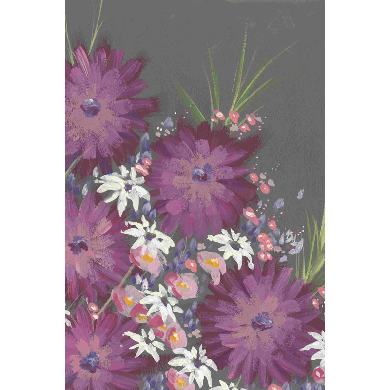 Mauve Wildflower Garden II, H 30 po x l 20 po