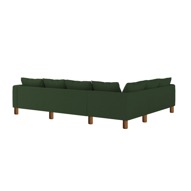 Canapé modulaire 6 places Essential, Fir Hemp Blend, Cylinder