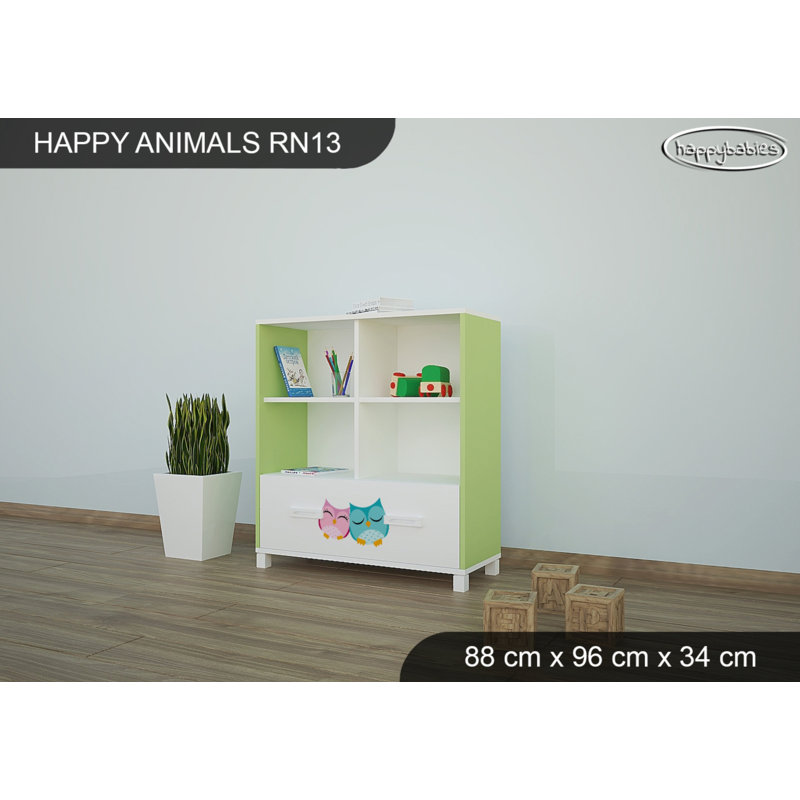 88cm W Kids Cube, Green