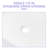 24"X16" Ceramic Vessel Bathroom Sink - Smooth & Surface 24X16 Rectangular Modern Style Stain Resistance-125885555
